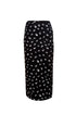 Falda Midi Rosita Negro